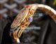 High Replica Rolex Daytona Watch Diamonds Face Yellow Gold strap Rainbow Bezel 43mm (2)_th.jpg